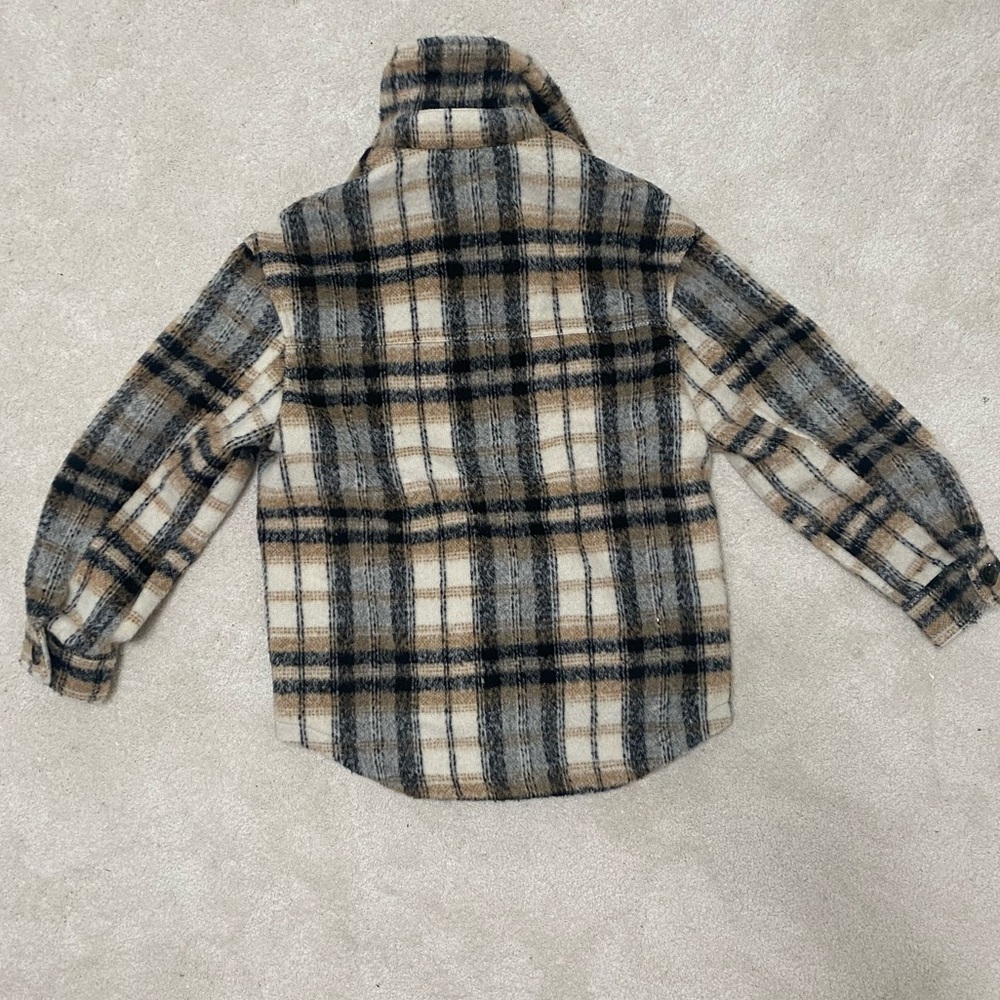 NWT Bershka Faux Wool Overshirt - Picture 2 of 7